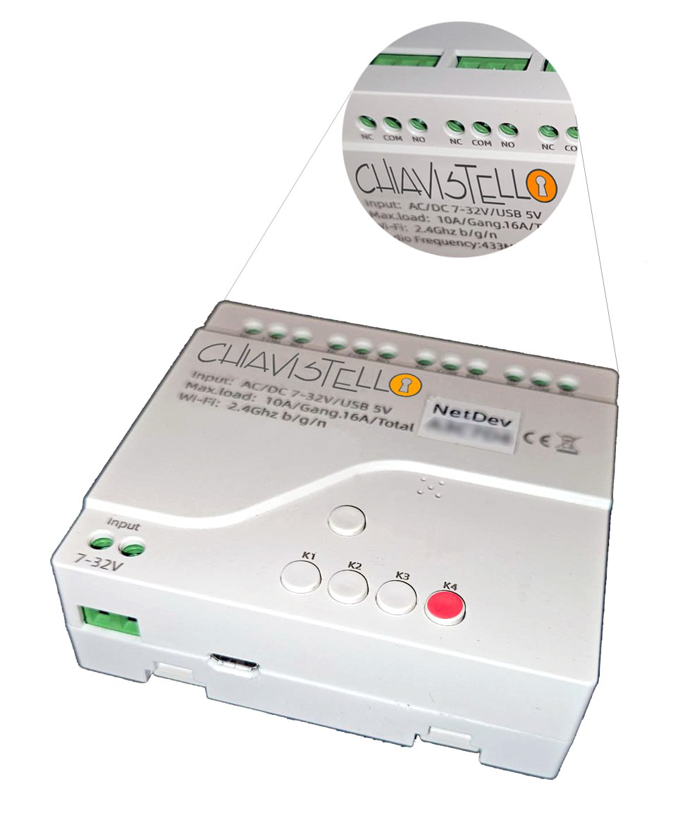 La centralina Chiavistello